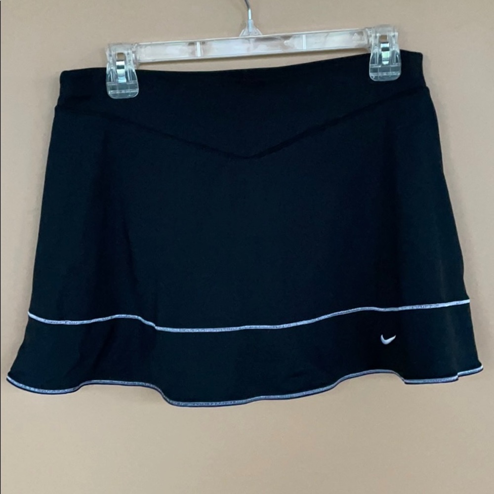 Nike Dry Fit Tennis, Jogging Skirt Black & White M